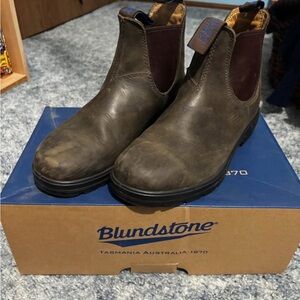 Ladies Blundstone Dark Brown Leather Boots